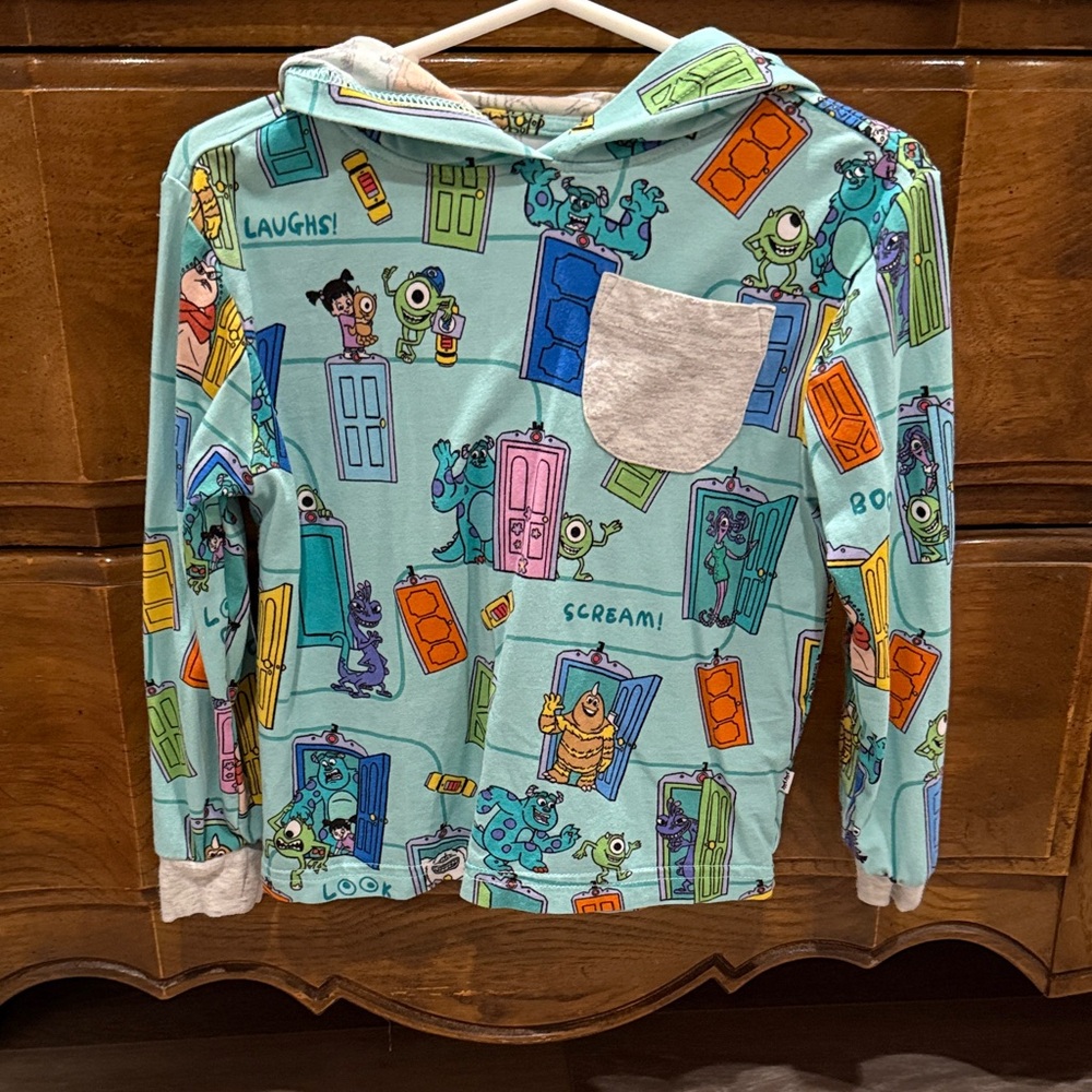 Little sleepies Monsters Inc Hoodie